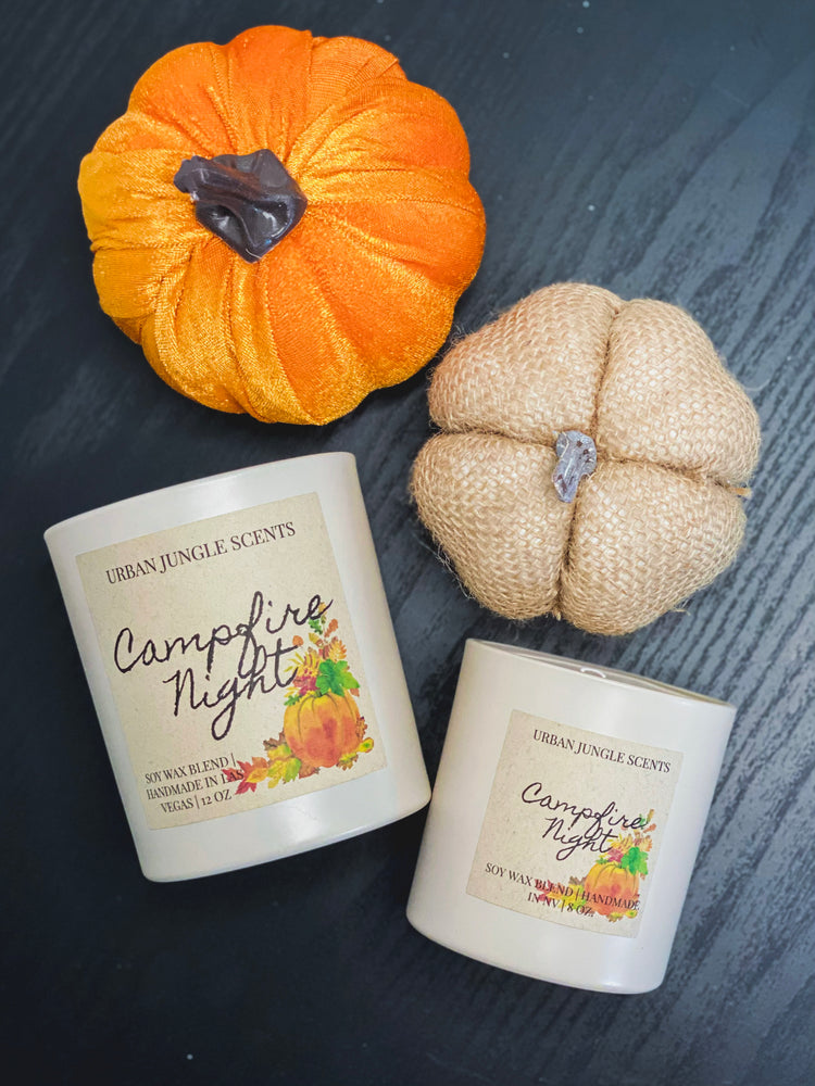 Campfire Night Scented Candle