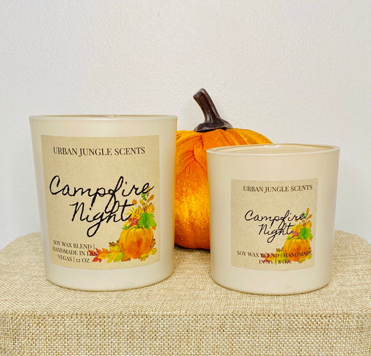 Campfire Night Scented Candle