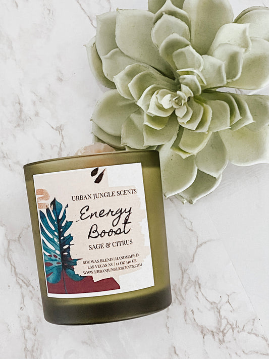 Energy Boost Scented Candle