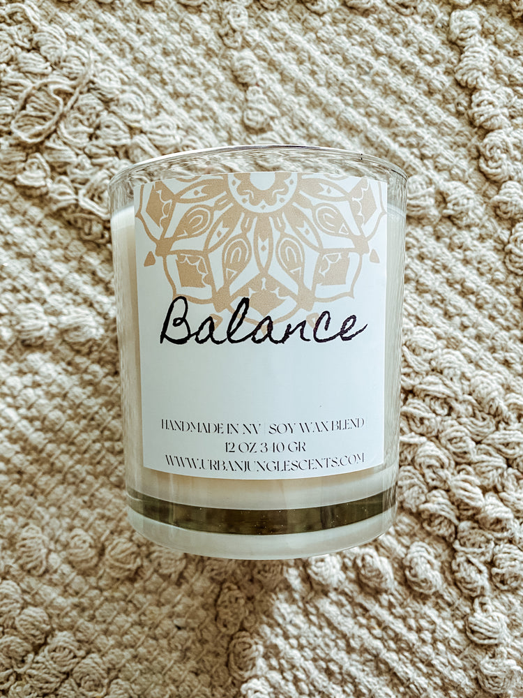 Balance Scented Candle- Frankincense and Myrrh