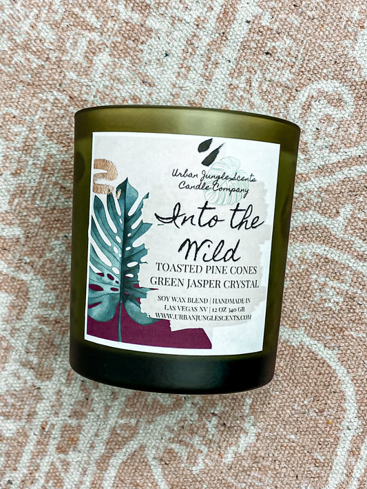 Into the Wild Scented Crystal Candle